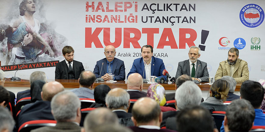 Halep için 81 ilden 81 yardım TIR'ı yola çıkıyor