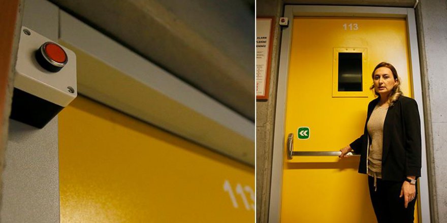 Okulların acil kapıları yangın anında otomatik açılacak