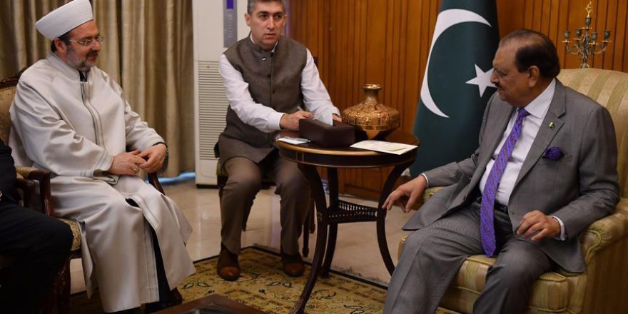 Görmez: Türk halkının kalbinde Pakistan'ın çok özel bir yeri vardır