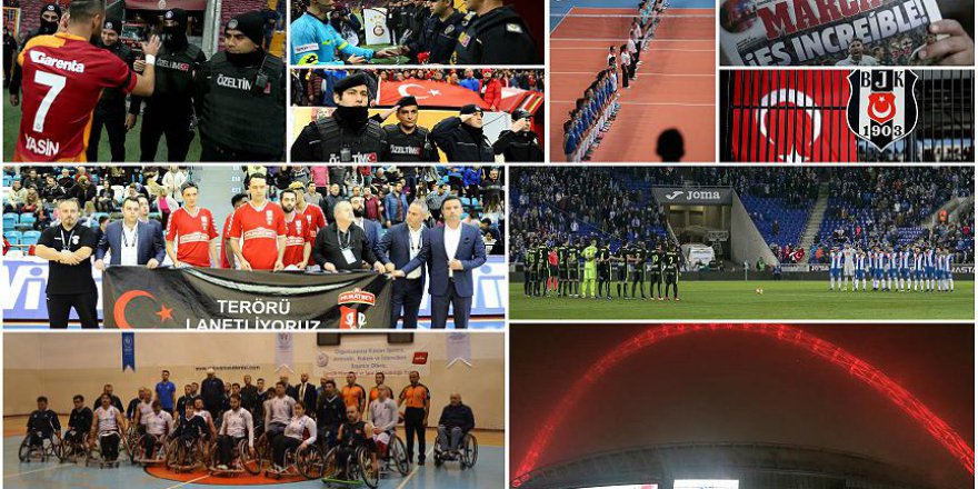 Spor dünyası teröre karşı birleşti