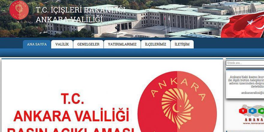 Ankara Valiliğinden 'seferberlik başladı' açıklaması