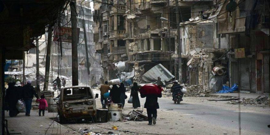 Halep'ten 50 bin kişinin tahliye olması bekleniyor