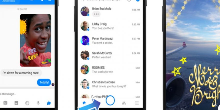 Facebook Messenger kamerası için yeni yetenekler