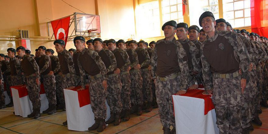 Özel harekat polisleri için yemin töreni düzenlendi