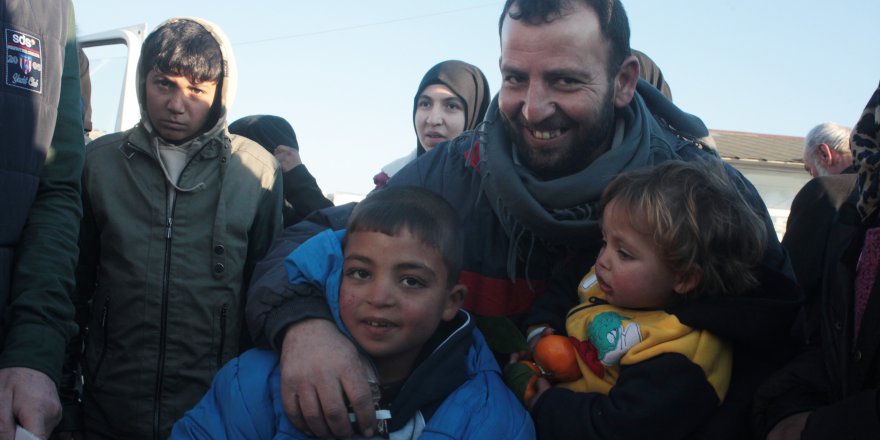 Suriyeli çocuklara sıcak karşılama