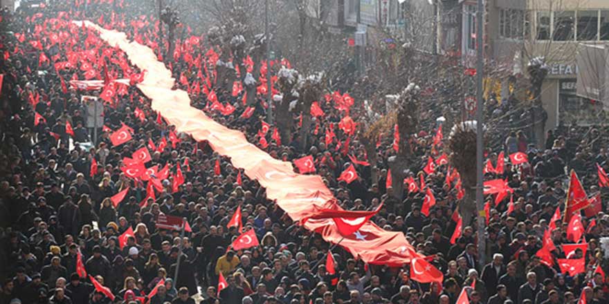 Bingöl, Van ve Mardin terörü 'Zalimler için yaşasın cehennem!' ile lanetledi