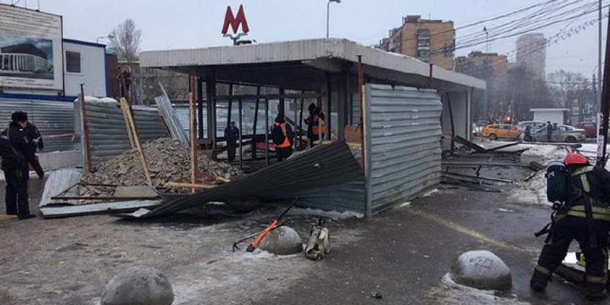 Moskova metrosunda patlama