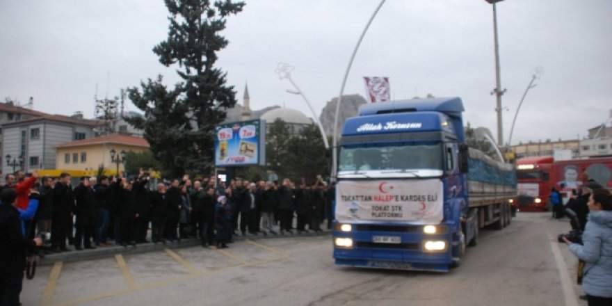 Halep’e 11 tır yardım daha