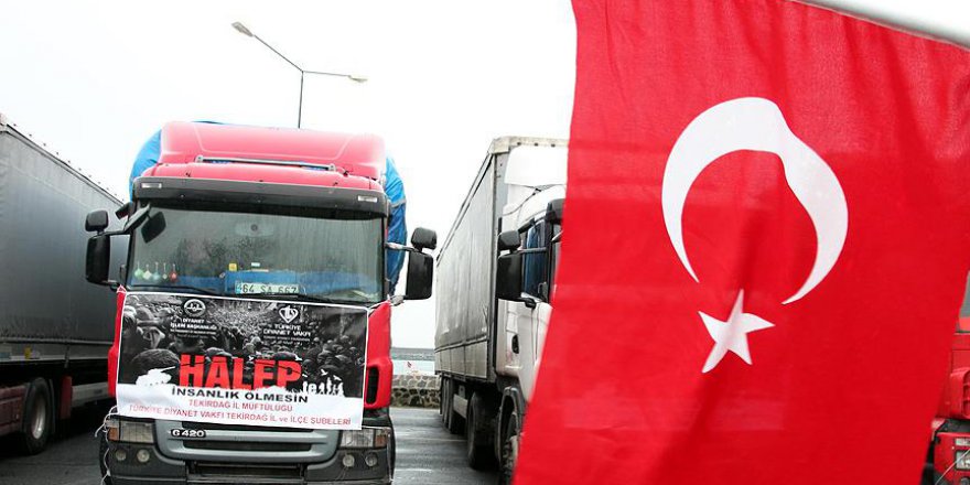 Türkiye Halepliler için seferber oldu