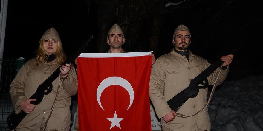 Sarıkamış Harekatı'nın 102. yılını anma etkinliği düzenlendi