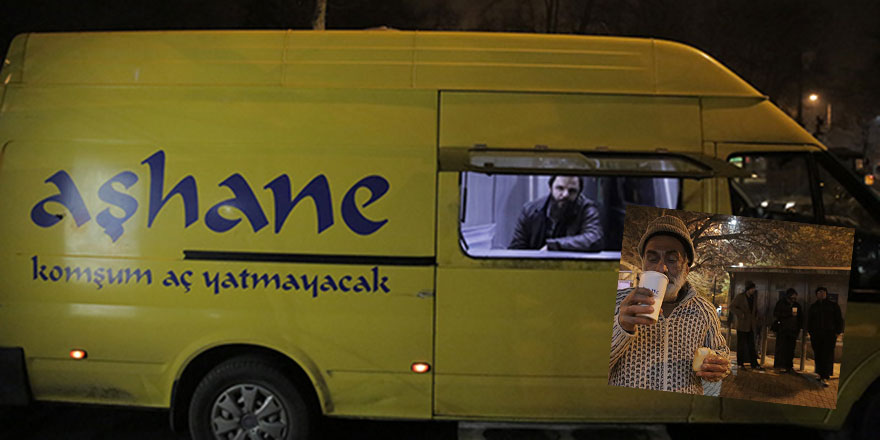 Bir tas çorbayla evsizlere 'umut' oluyorlar