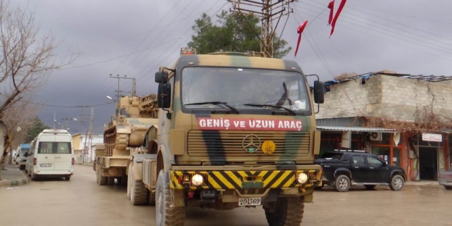 El Bab bölgesinde birlikler takviye ediliyor