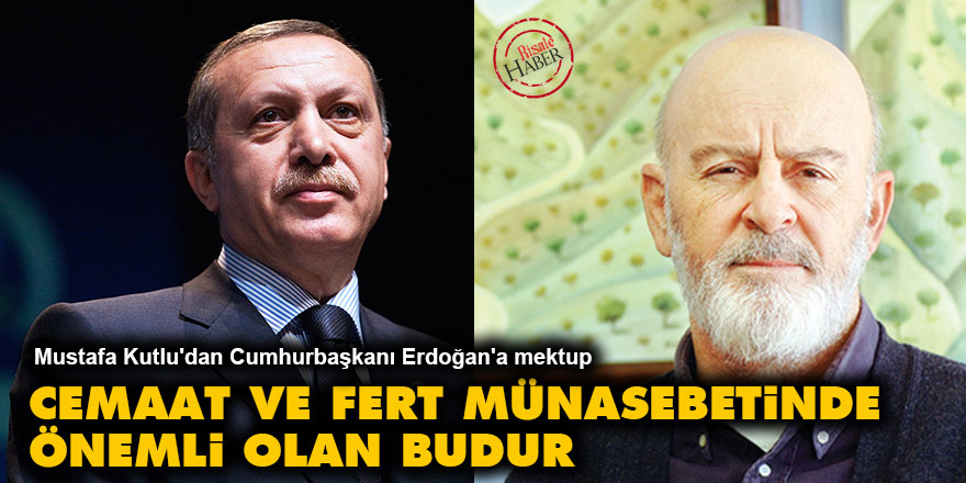 Cemaat ve fert münasebetinde önemli olan budur