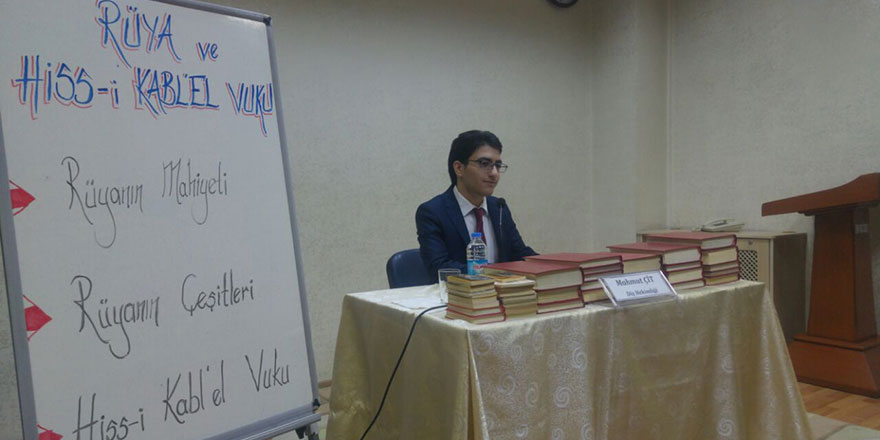 Hiss-i Kablel Vuku ve rüya semineri