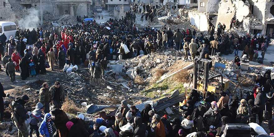 Halep’e 164 milyon TL yardım toplandı