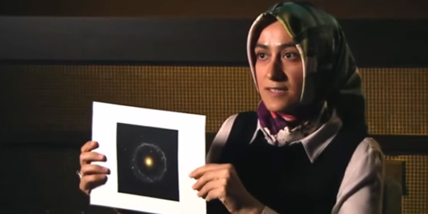 Başörtülü astrofizikçi keşfetti, adı 'Burçin'in Galaksisi' oldu