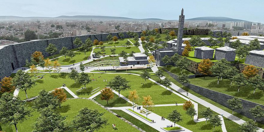 Sur'da tarih ile yeşili buluşacak