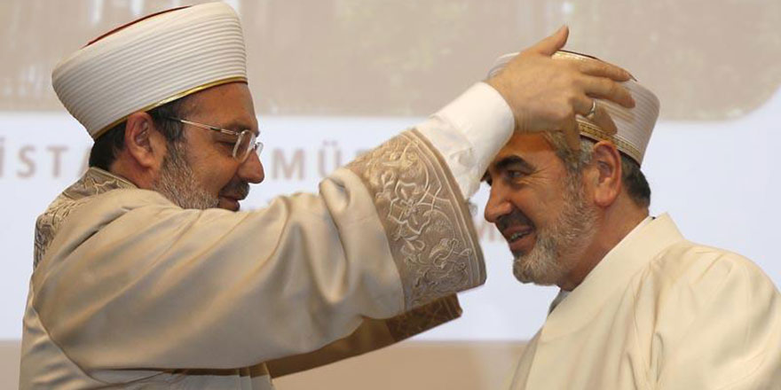 Müftülük devir-teslim töreninde cemaat mesajları