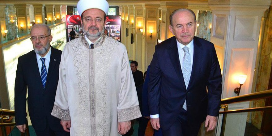 Diyanet İşleri Başkanı Görmez Topbaş'ı ziyaret etti