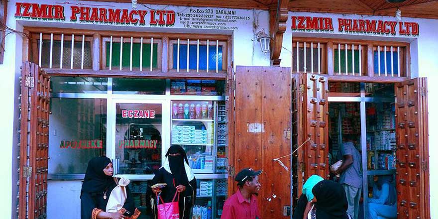 Zanzibar Adası’nda ‘İzmir Eczanesi’
