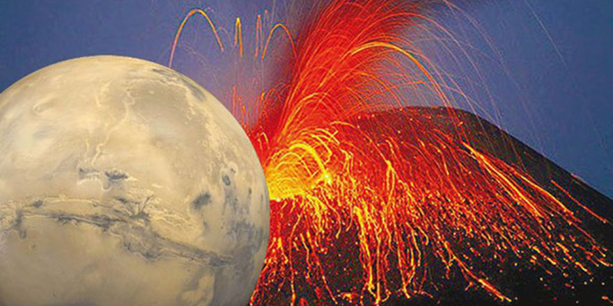 Mars niyetine cehennem gibi yanardağda 8 ay