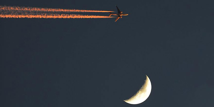 17 saniyede bir uçak