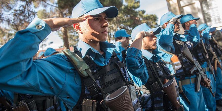 Cerablus'ta polis teşkilatı göreve başladı