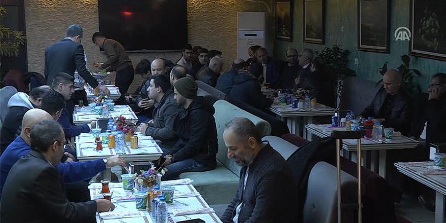 15 Temmuz gazileri yemekte bir araya geldi