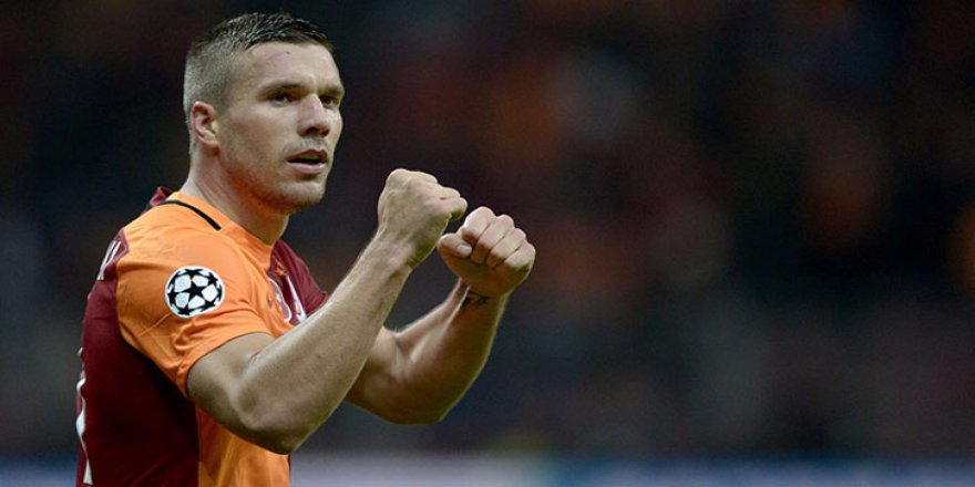 Podolski Avrupa'ya sert çıktı!