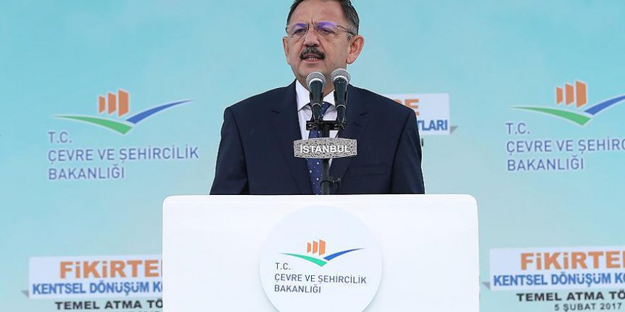 Özhaseki: İstanbul'da 250 bin konut yapacağız