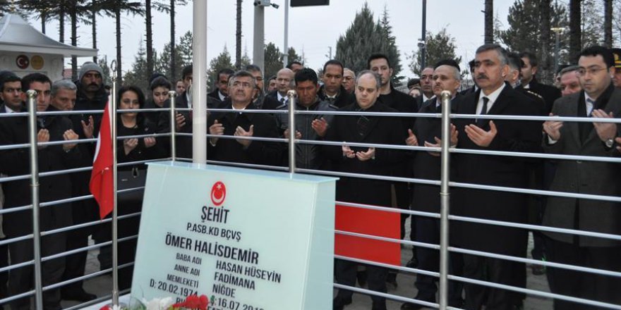 Kılıç'tan şehit Halisdemir'in kabrine ziyaret