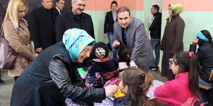 Trabzon'dan terör mağduru çocuklara sevgi eli