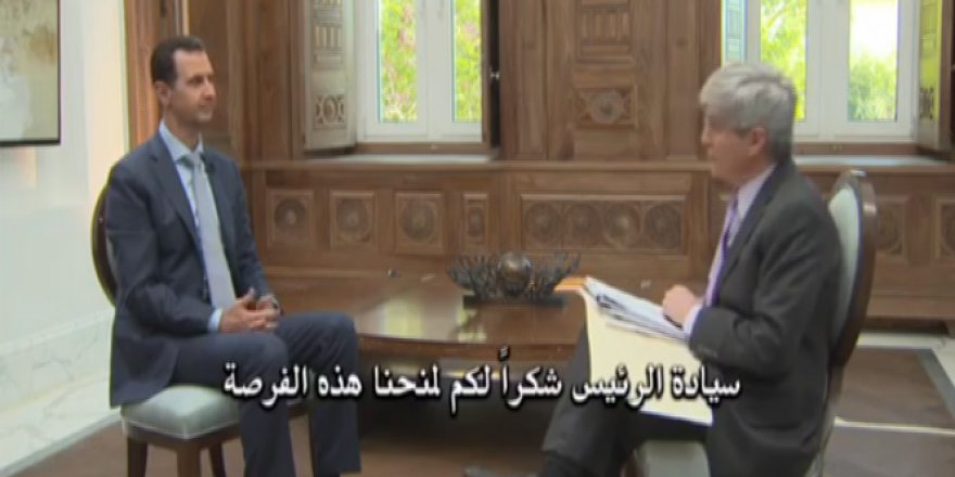 Esed yüzünü gösterdi