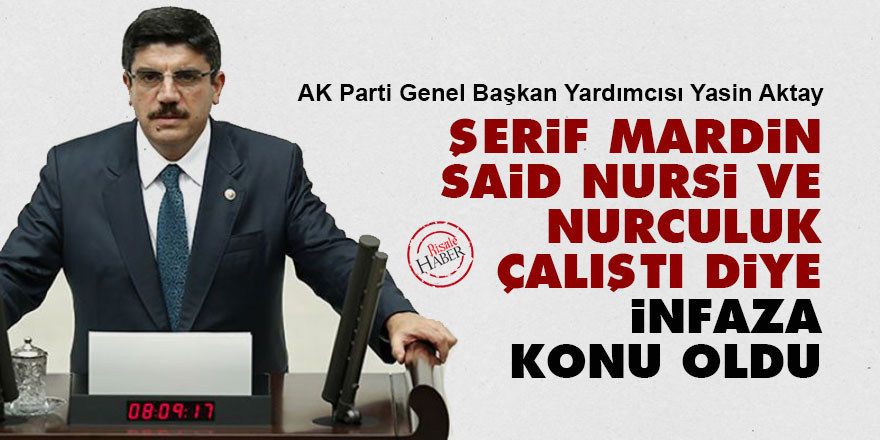 Şerif Mardin Said Nursi ve Nurculuk çalıştı diye infaza konu oldu