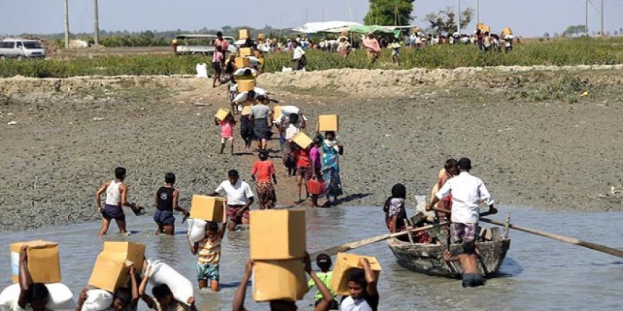 Diyanet Vakfından Arakanlı Müslümanlara yardım