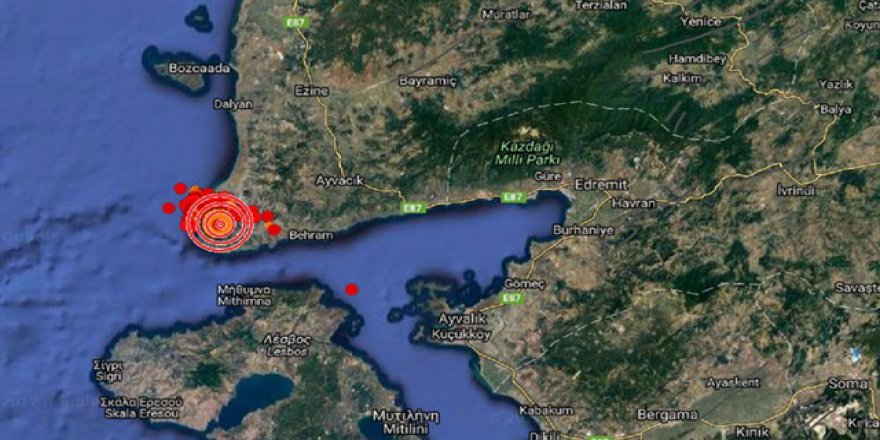 'Çanakkale'de büyük deprem olmaz'