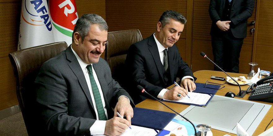 TRT ile AFAD arasında iş birliği protokolü imzalandı