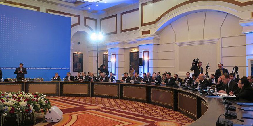 Astana toplantısının hazırlık görüşmeleri sürüyor