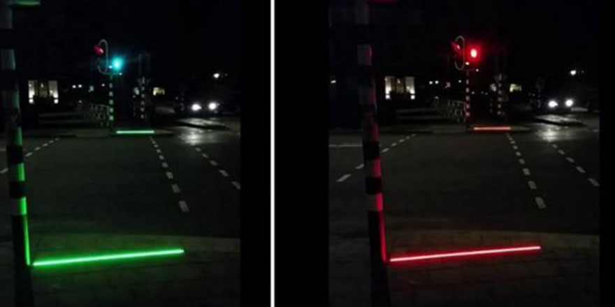 Akıllı telefon kullanan yayalar için trafik ışığı