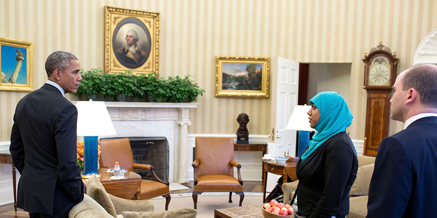 Beyaz Saray'ın tek başörtülü çalışanı istifa etti