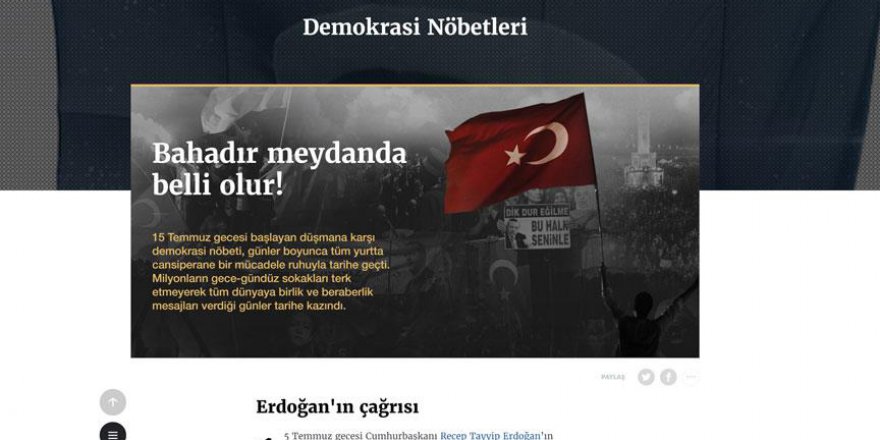 15 Temmuz'da yaşananlar, dijital kütüphanede anlatılıyor