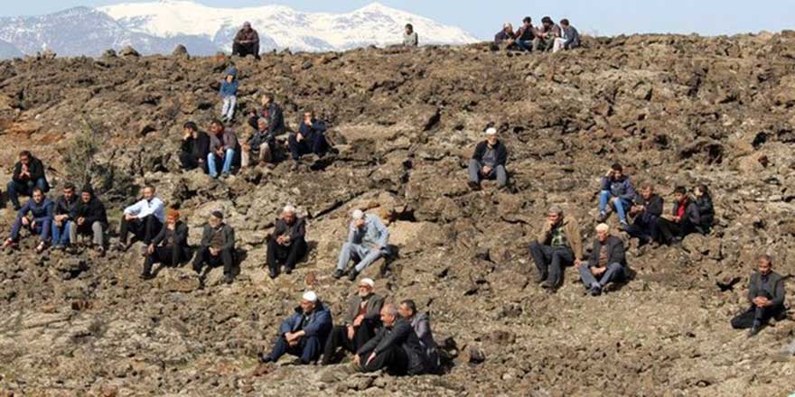 Yağmur için 40 kurban kesildi, namaz kılındı dua edildi