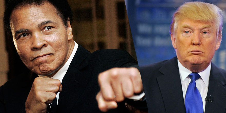 Muhammed Ali olsaydı Trump'ı nakavt ederdi