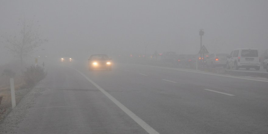 Meteoroloji'den bu bölgelere "yoğun sis" uyarısı
