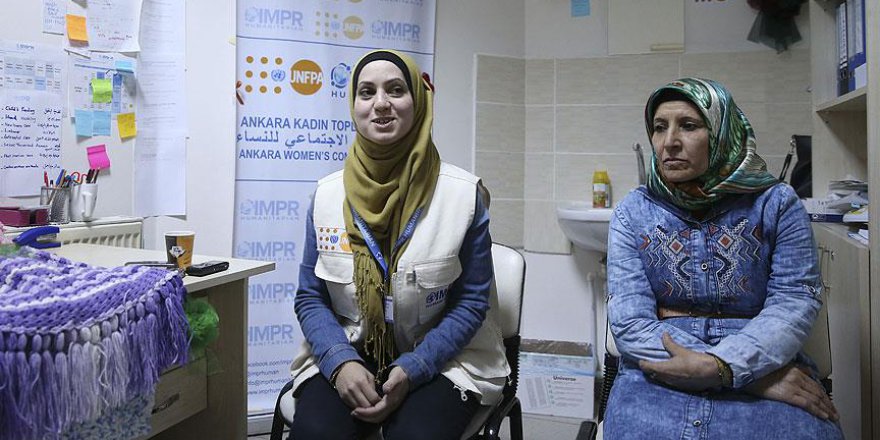 Sığınmacı kadınlar Türkiye'de hayata tutundu