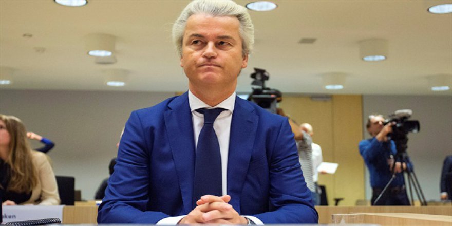 Irkçı Wilders'tan Çavuşoğlu protestosu