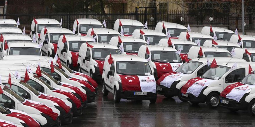 Türk Kızılayı filosuna 55 yeni araç