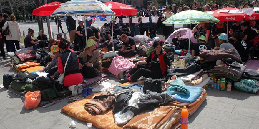 Karadağlı Anneler açlık grevinde