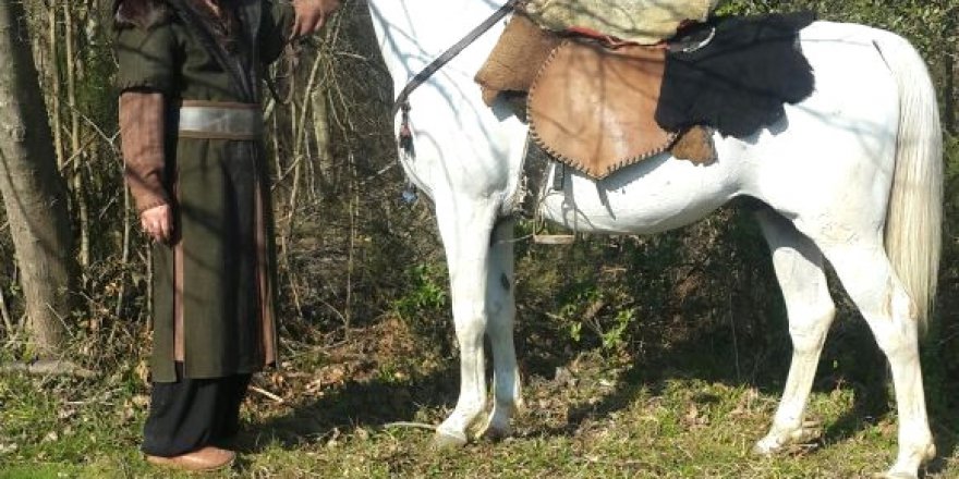 Osmanlı hayranı vatandaşın Diriliş Ertuğrul sevdası gerçek oldu