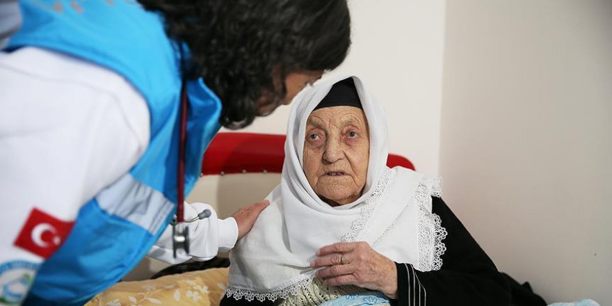 1 milyon kişi evde sağlık hizmeti aldı